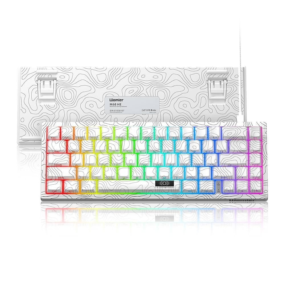 Amazon | Womier M68 HE ラピッドトリガーゲーミングキーボード